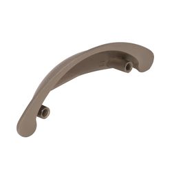 Amerock Traditional Cup Cabinet Pull Cup 2-1/2 in. Satin Nickel Silver 1 pk