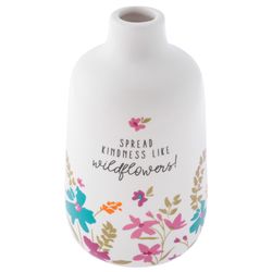 Karma 5 in. H X 2.75 in. L Multicolored Ceramic Bud Vase