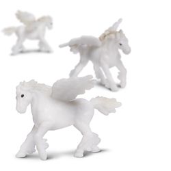 Safari Ltd. Good Luck Minis Pegasus Figure Toy White 192 pc