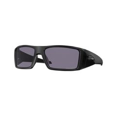 Oakley Heliostat MT Sunglasses Unisex Matte Black Frame Gray Lens