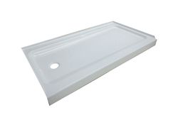 Bootz 3 in. H X 32 in. W X 60 in. L White Shower Base