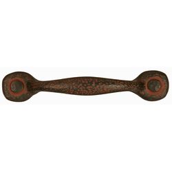 Hickory Hardware Refined Rustic Rustic Bar Cabinet Pull 3 in. Rust Brown 1 pk