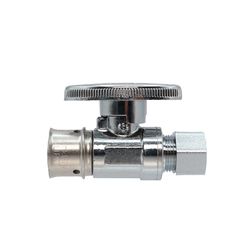 SharkBite PEX Press 1/2 in. X 3/8 in. C x C Brass Drain Valve