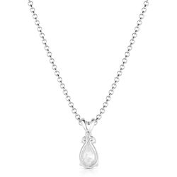 Montana Silversmiths Women's Bitterroot Teardrop Necklace