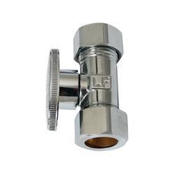Ace 5/8 in. FPT X 1/2 in. Brass Straight Stop Valve