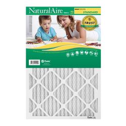 NaturalAire 19 in. W X 27 in. H X 1 in. Synthetic 8 MERV Pleated Air Filter 1 pk
