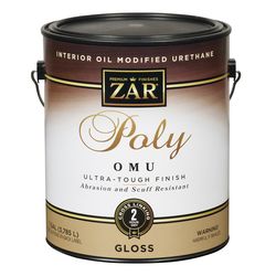 ZAR Ultra Max Gloss Clear Water-Based Polyurethane 1 gal