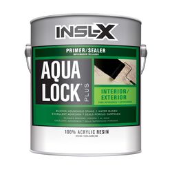 Insl-X Aqua Lock Plus Black Flat Water-Based Acrylic Primer and Sealer 1 gal