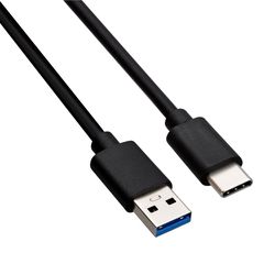 Monster Just Hook It Up USB-C to USB-A Charge and Sync Cable 10 ft. Black