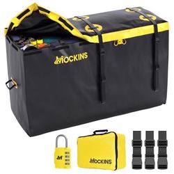 Mockins 30 CuFt Yellow Weatherproof Cargo Bag (60x24x36) Cargo Bag Cars/SUVs 1 pk