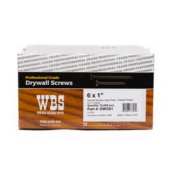 Big Timber No. 6 Sizes X 1 in. L Phillips Coarse Drywall Screws 31 lb 10000 pk