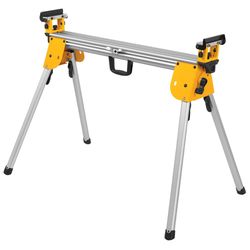 DEWALT Aluminum 32 in. H X 100 in. W Miter Saw Stand 500 lb Yellow 1 pc
