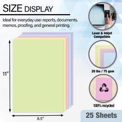 Bazic Products 9 in. W X 12.63 in. L Copy Paper 25 ct