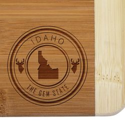 Totally Bamboo 8 in. L X 5.75 in. W X 0.59 in. Bamboo Cutting Board