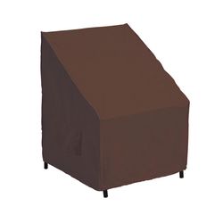 Living Accents 28 in. W Polyester Chair Cover