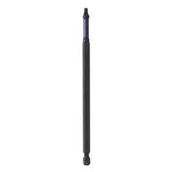 Norske Square Recess No.3 X 6 in. L Impact Torsion Bit S2 Tool Steel 1 each