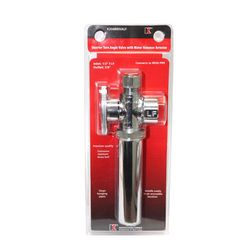Keeney 1/2 in. FIP in. X 3/8 in. Compression Brass Outlet Valve