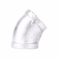 STZ Industries 1/8 in. FIP each X 1/8 in. D FIP Galvanized Malleable Iron 45 Degree Elbow