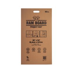 Ram Board Project Mat Floor Protection 36 in. W X 54 in. L Paper