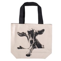Dionis Goat Milk Skincare Black/White Tote Bag