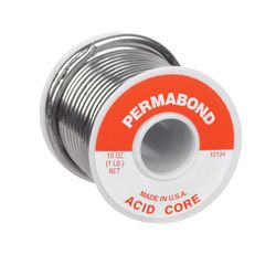 Alpha Fry 16 oz Acid Core Wire Solder 0.125 in. D 1 pc