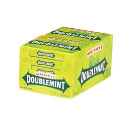 Wrigley's Doublemint Mint Chewing Gum 15 pc