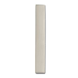 Architectural Mailboxes 4 in. Silver Brass Screw-On Number 1 1 pc