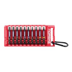 Norske Torx Assorted X 2 in. L Impact Torsion Screw Driver Bit Clip S2 Tool Steel 10 pk