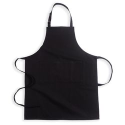 KAF Home Black Cotton Apron