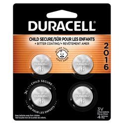 Duracell Lithium Coin DL2016/CR2016 3 V Security and Electronic Battery 1 pk