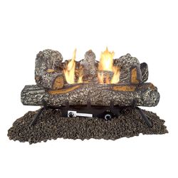 Comfort Glow Ventless Fireplace Log Set Unlimited hr 1 pk