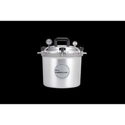 All American 1930 Cast Aluminum Pressure Canner 21.5 qt Silver