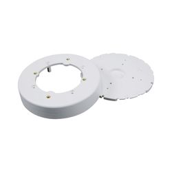Legrand Round Plastic 1 gang Electrical Box Ivory