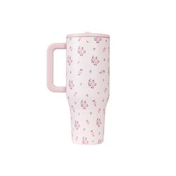Hydrojug 40 oz Wild Rose BPA Free Travel Tumbler
