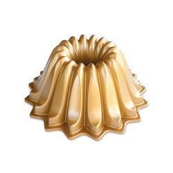 Nordic Ware 8 in. W X 8 in. L 8 in. Lotus Bundt Pan Gold 1 pc