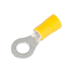 Gardner Bender 12 AWG Insulated Ring Terminal Yellow 15 pk