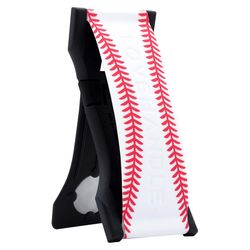 LoveHandle Pro Red/White Baseball Cell Phone Grip For All Mobile Devices