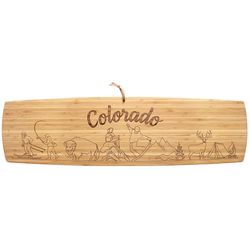 Totally Bamboo 30 in. L X 8.5 in. W X 0.75 in. Bamboo Colorado Charcuterie Board