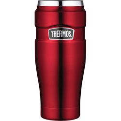 Thermos Stainless King 16 oz Cranbery BPA Free Travel Tumbler