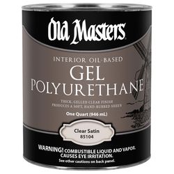 Old Masters Satin Clear Oil-Based Polyurethane 1 qt