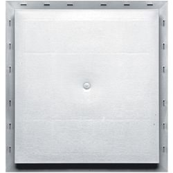 Builders Edge 2 in. H X 19 in. W X 18 in. L Prefinished White Vinyl Mounting Block