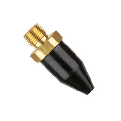 Tru-Flate Brass Air Blow Gun Rubber Tip 1/8 in.