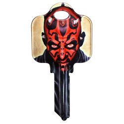 HILLMAN Star Wars Darth Maul House/Padlock Universal Key Blank Single