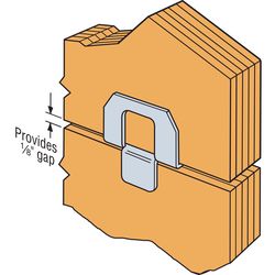 Simpson Strong-Tie Galvanized Silver Steel Panel Sheathing Clip 1 pk