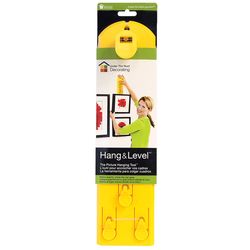 Under The Roof Decorating Hang and Level Yellow Assorted Picture Hanger 10 lb 1 each