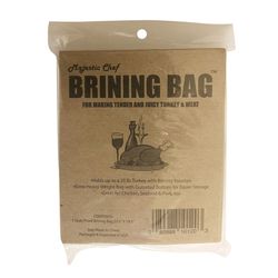 Majestic Chef Clear Plastic Brining Bag 25 lb