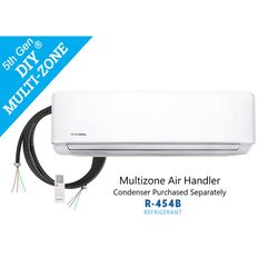 MRCOOL DIY 5th Gen Wall Mounted 1 Zone 18000 BTU 23 SEER Ductless Mini Split Heat Pump Air Handler