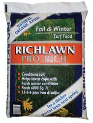 Richlawn Pro-Rich Winterizer Lawn Food For All Grasses 6000 sq ft