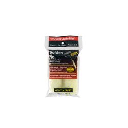 Wooster Golden Flo Fabric 4.5 in. W X 3/8 in. Trim Paint Roller Cover 2 pk
