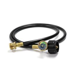 Mr. Heater 3/8 in. D X 1 in. D X 8 ft. L Brass End Fitting w/Acme Nut x Male Throwaway Cylinder Thre